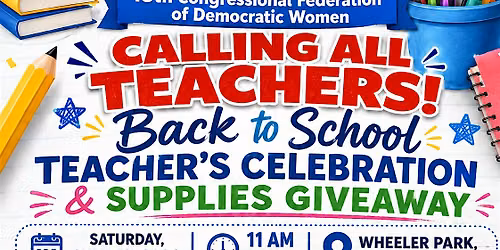 13th Democratic Women Teacher\u2019s Celebration