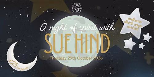 The George - A Night With Sue Hind
