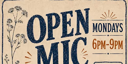 OPEN MIC NIGHT GFFM!