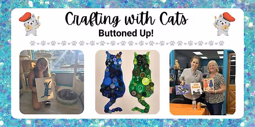 Crafting with Cats: Buttoned Up