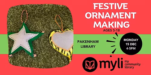Festive Ornament Making @ Pakenham Library