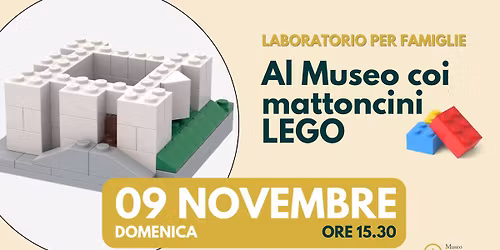 Al Museo coi mattoncini LEGO - Laboratorio per famiglie