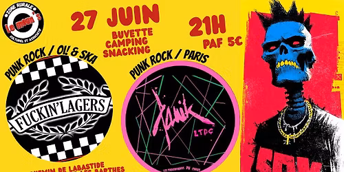 concert punk au moun's