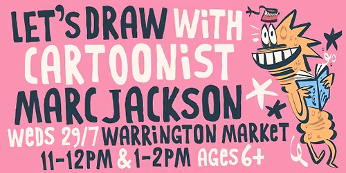 Cartoon Drawing Workshop with Marc Jackson