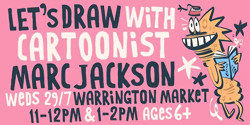 Cartoon Drawing Workshop with Marc Jackson