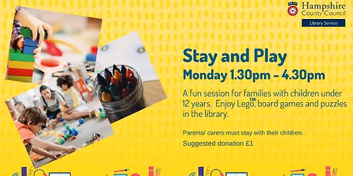 Stay and Play at Lymington Library