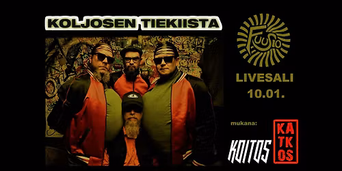 Koljosen Tiekiista, Koitos, Katkos @ Fuusio \/ Livesali, Turku 10.1.