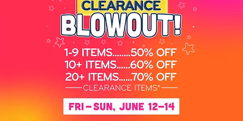 Clearance Blowout