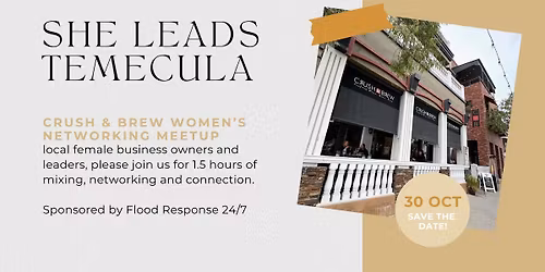 She Leads Temecula - Crush & Brew