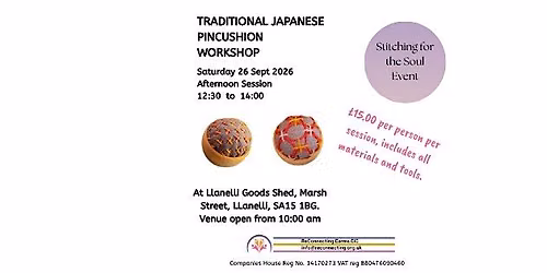 Sashiko Pin Cushion