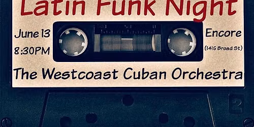 Pablo Cardenas Presents \u201cLatin Funk Night\u201d