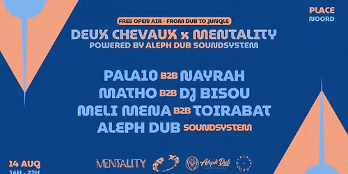 Deux Chevaux x Mentality x Aleph Dub - Free Open Air - From Dub To Jungle