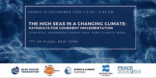 The High Seas in a Changing Climate: Pathways for Coherent Implementation
