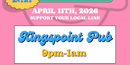 Liars For Hire Back at Kingspoint Pub!