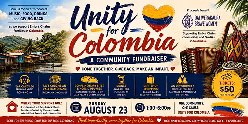 Unity for Colombia Fundraiser