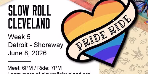 Slow Roll Cleveland - Week 5 - Detroit - Shoreway
