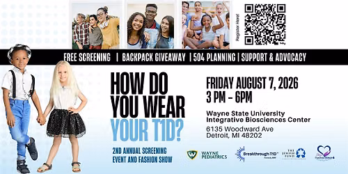 How Do You Wear Your T1D? 2nd Annual Screening Event and Fashion Show