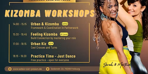 Kizomba Workshop Day Freiburg \u2013 Tanzschule Salsa con Pasi\u00f3n