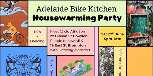 Adelaide Bike Kitchen Housewarming Party
