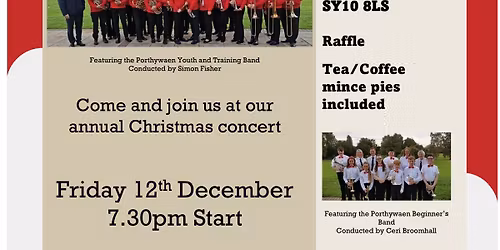 Porthywaen Youth and Training band & Porthywaen Beginner\u2019s band Christmas Concert \ud83c\udfb5