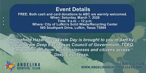 2026 Household Hazardous Waste Day