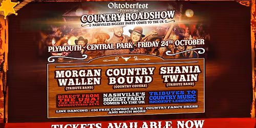 Oktoberfest Presents: Country Roadshow Plymouth