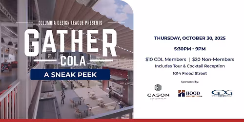 Columbia Design League Presents Gather COLA: A Sneak Peek
