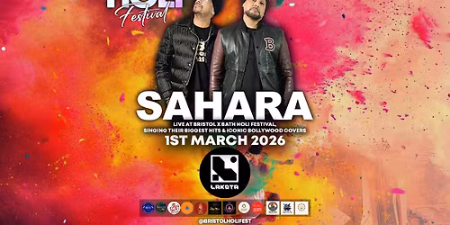 Bristol X Bath Holi Festival | Sunday 1st March | Lakota