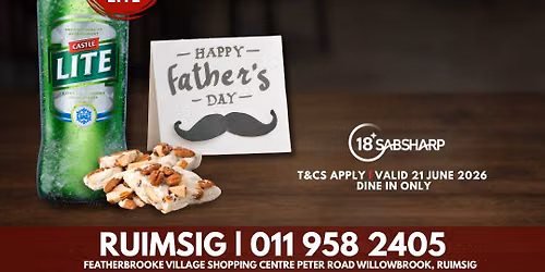 Father's Day with Del Forno Ruimsig