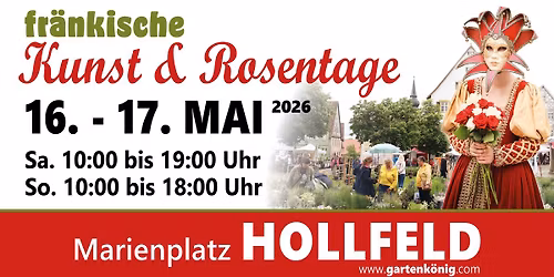 Fr\u00e4nkische Kunst- & Rosentage Hollfeld