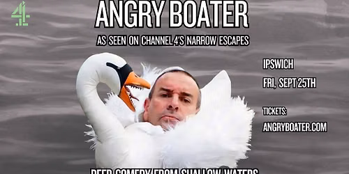 From C4\u2019s Narrow Escapes - Angry Boater live in Ipswich