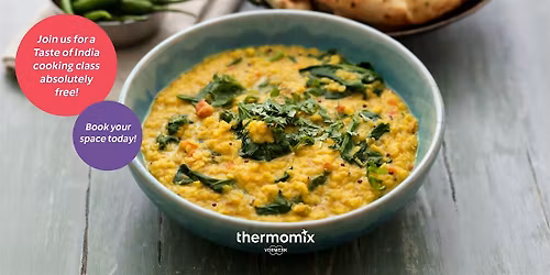Taste of India Fake Away Cooking Class with Thermomix