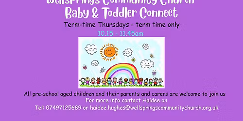 Wellspings Community Church Baby & Toddler Connect