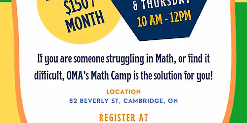 OMA Math Camp 2026