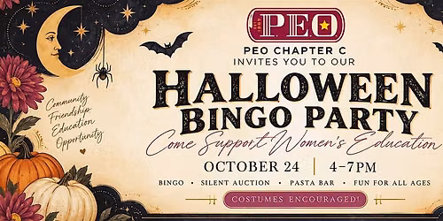 P.E.O.-Chapter C | Halloween Bingo Party
