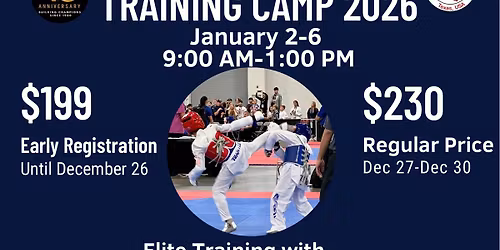 \u2744\ufe0f NEW YEAR\u2019S CAMP 2026\ud83e\udd4b