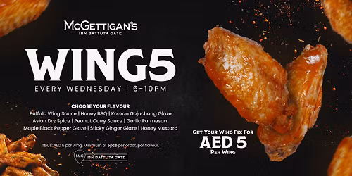 Get your Wing fix for AED 5!