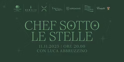 Chef Sotto Le Stelle | Luca Abbruzzino @Mamalia Restaurant