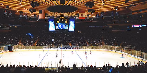Vancouver Canucks at New York Rangers at Madison Square Garden