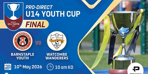 Barnstaple Youth VS Watcombe Wanderers | Pro-Direct U14 Youth Cup Final 2026