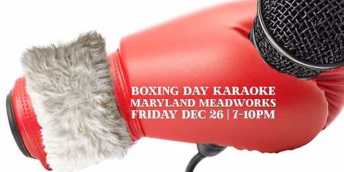 Boxing Day Karaoke Party