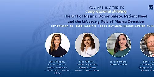 The Gift of Plasma: Donor Safety, Patient Need, and the Lifesaving Role of