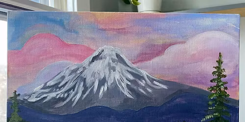Paint Night at Ale & Cider House - Mt. Hood Landscape
