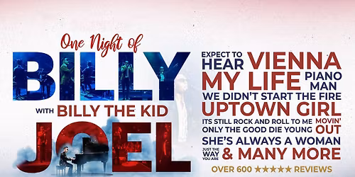 One Night Of Billy Joel - The Piano Man \/\/ Holmfirth Picturedrome
