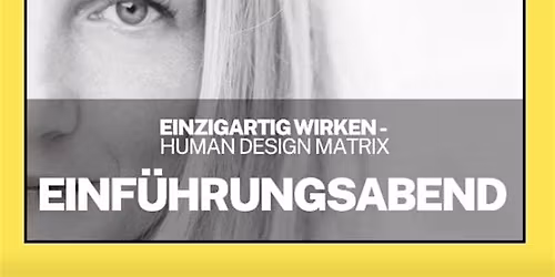 Human Design Matrix Club Abend | Einf\u00fchrungsAbend