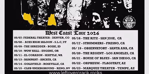 Left\u00f6ver Crack in Denver with Spaceman Bob & Human Issue