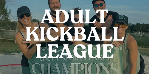 Adult Sport League Kickball