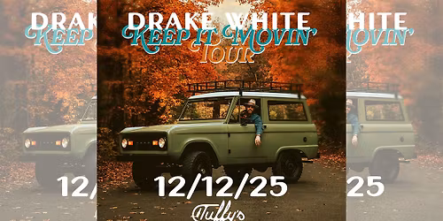 Drake White | Keep It Movin\u2019 Tour | Live at Tuffy's Music Box | December 12