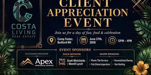 Costa Client Appreciation 2026