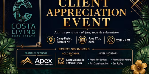 Costa Client Appreciation 2026